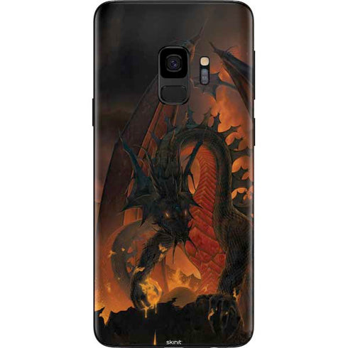 Vincent Hie Fireball Dragon Galaxy S9 Skin